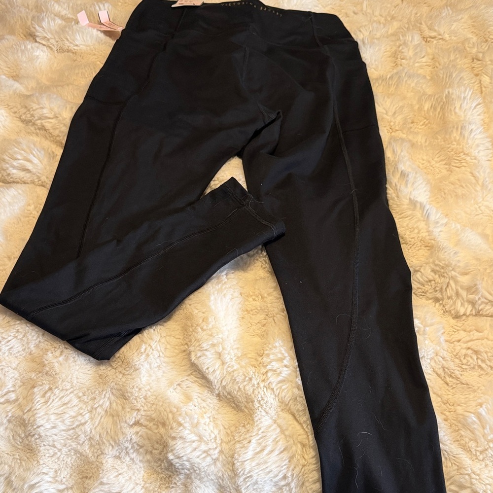 Black Athletic Leggings Victoria Secret